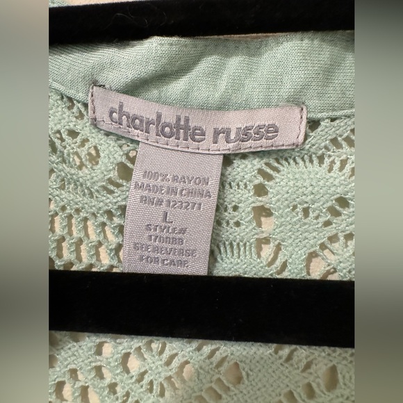 Large Charlotte Russe Blouse Top - Picture 4 of 7